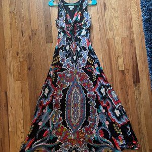 Maeve by Anthropologie Floral Maxi Dress, Small, Multi